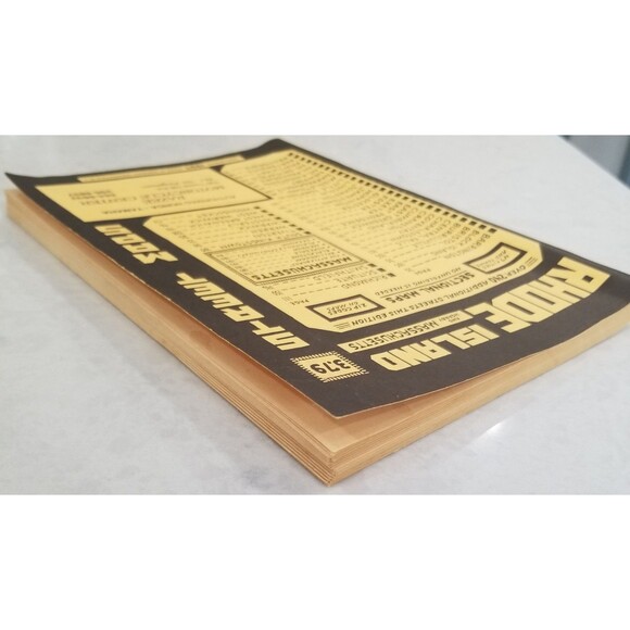 Rhode Island & nearby Massachusetts street maps guide 1994 Weeden paperback book - Picture 5 of 8